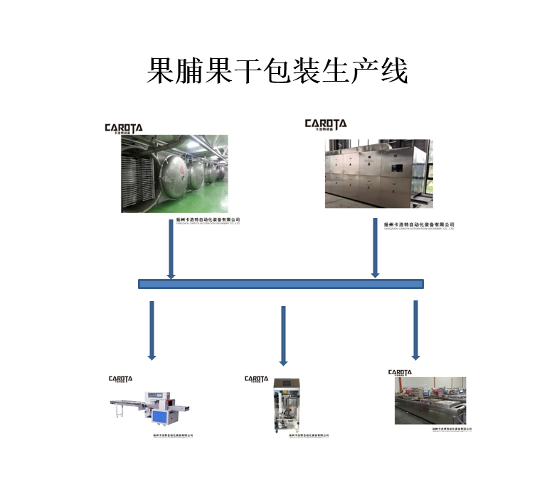 果脯果干包裝生產(chǎn)線
